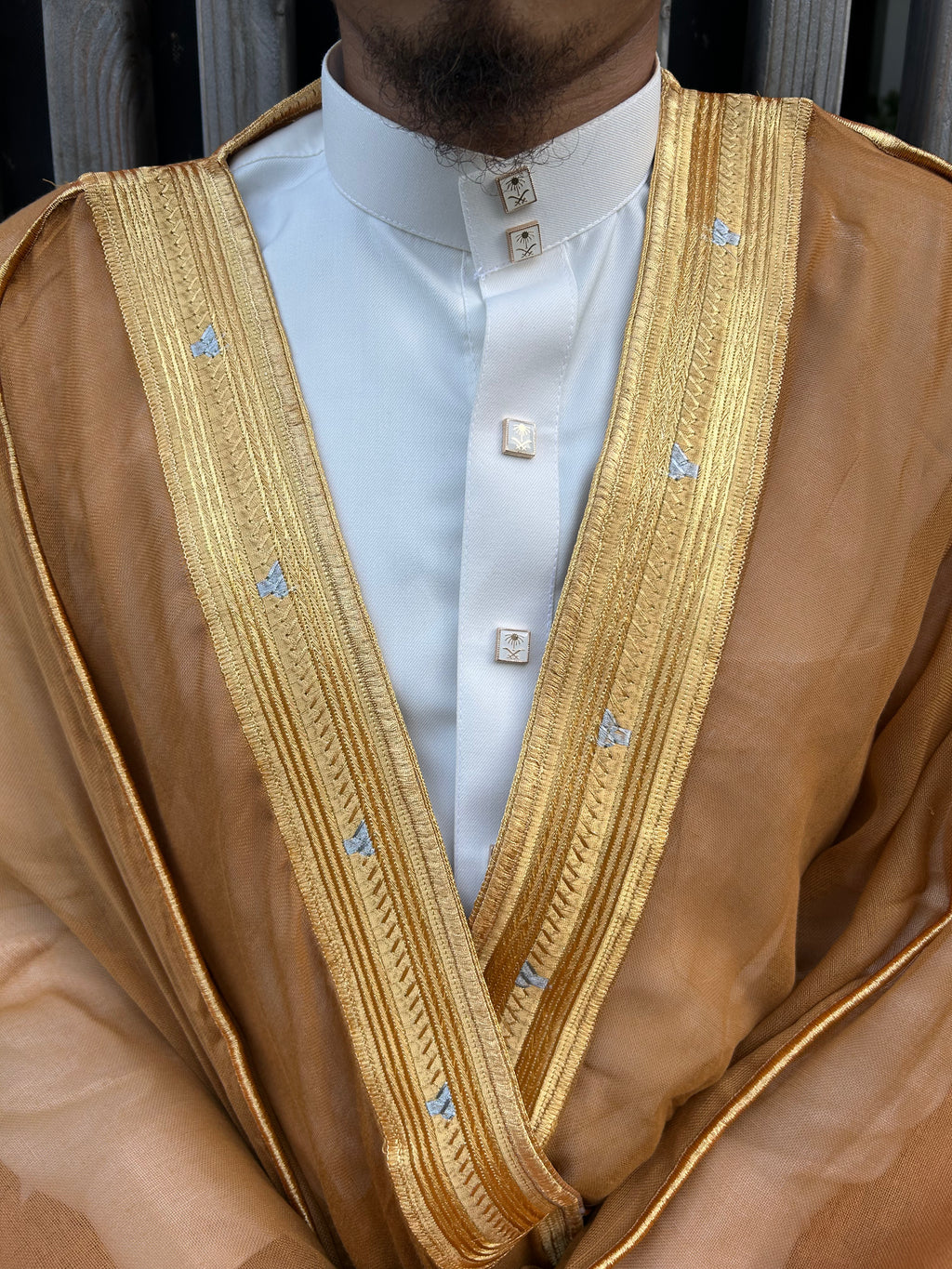 Bisht marron
