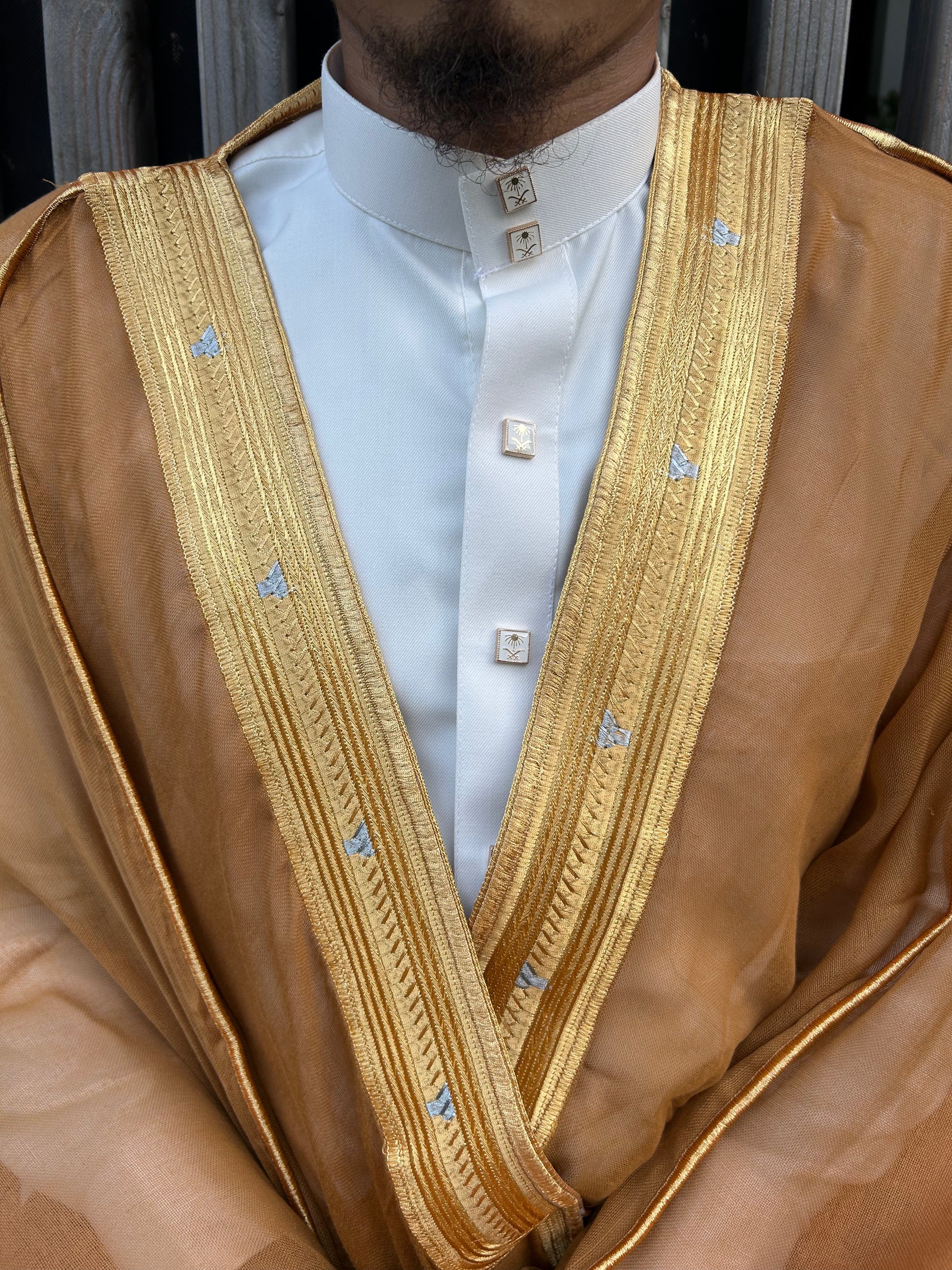 Bisht marron