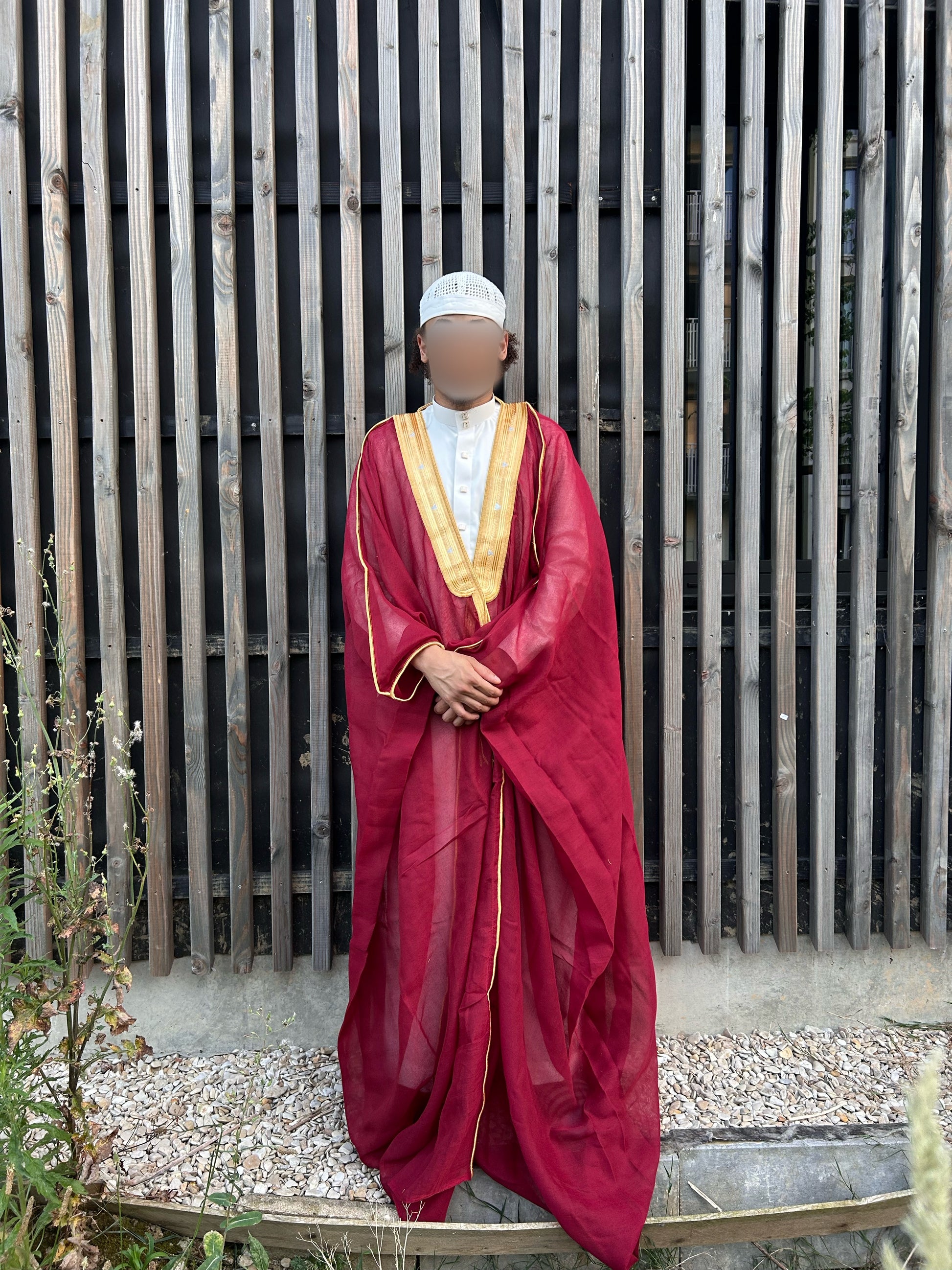 Bisht bordeaux